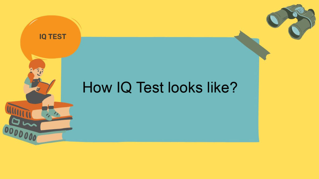 What Does An Iq Test Look Like